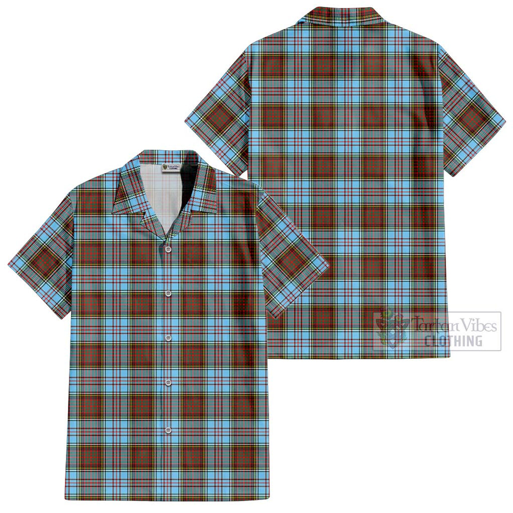 Anderson Ancient Tartan Cotton Hawaiian Shirt Kid - Tartanvibesclothing Shop