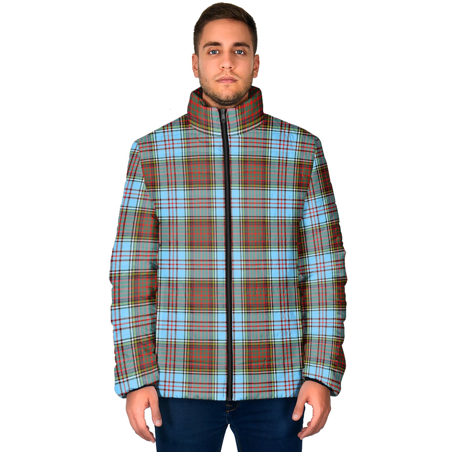 Anderson Ancient Tartan Padded Jacket - Tartan Vibes Clothing