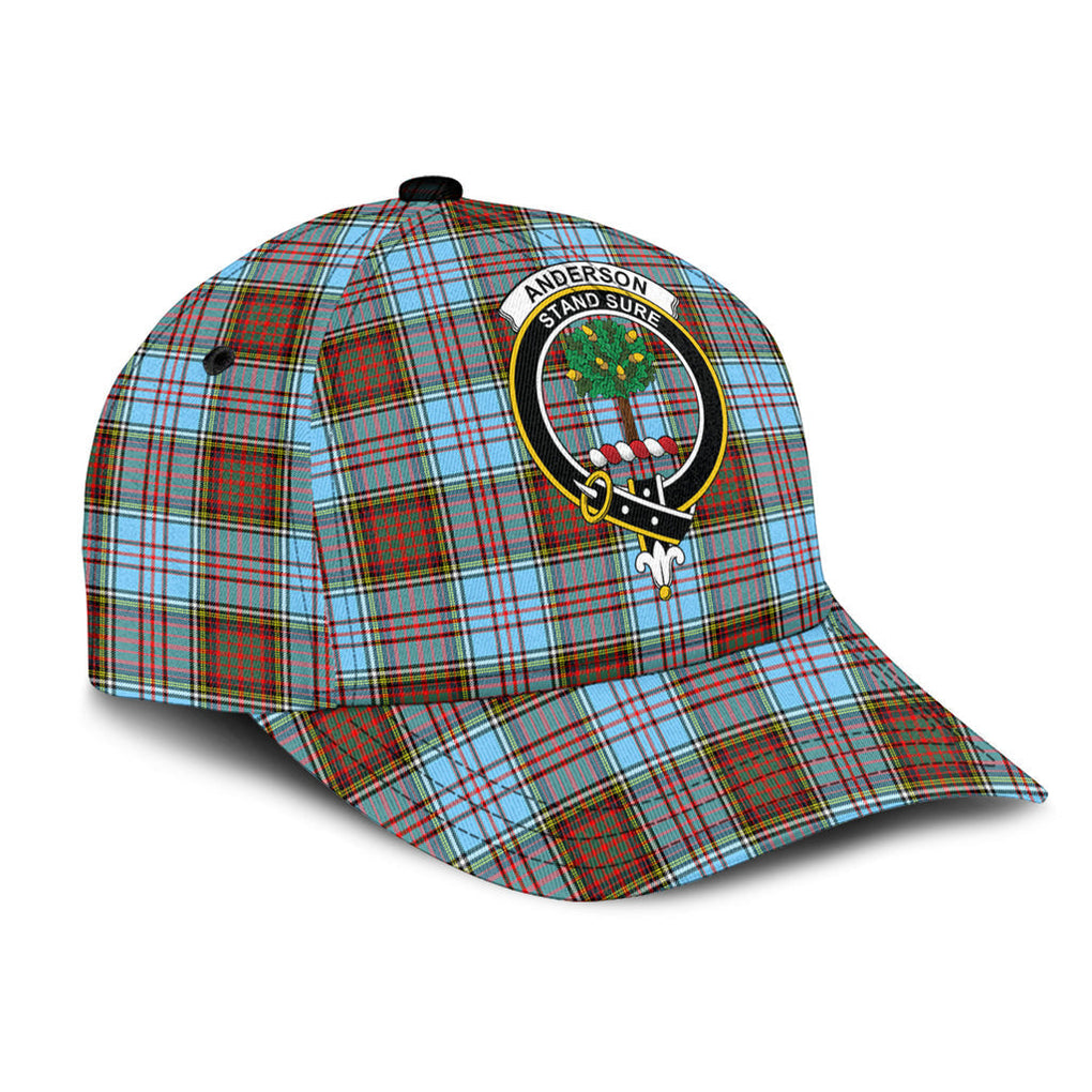 Anderson Ancient Tartan Classic Cap with Family Crest - Tartan Vibes Clothing