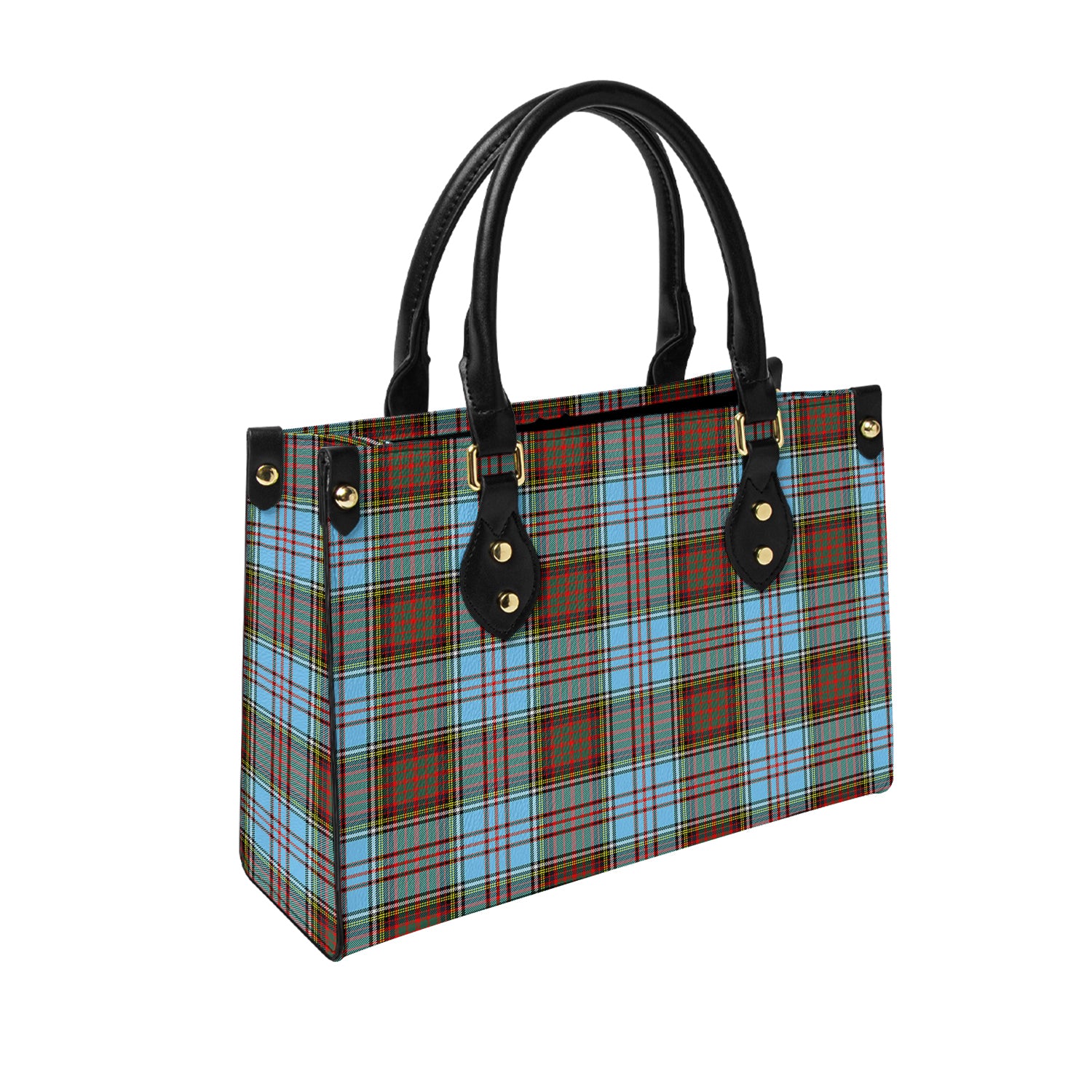 Anderson Ancient Tartan Leather Bag - Tartanvibesclothing