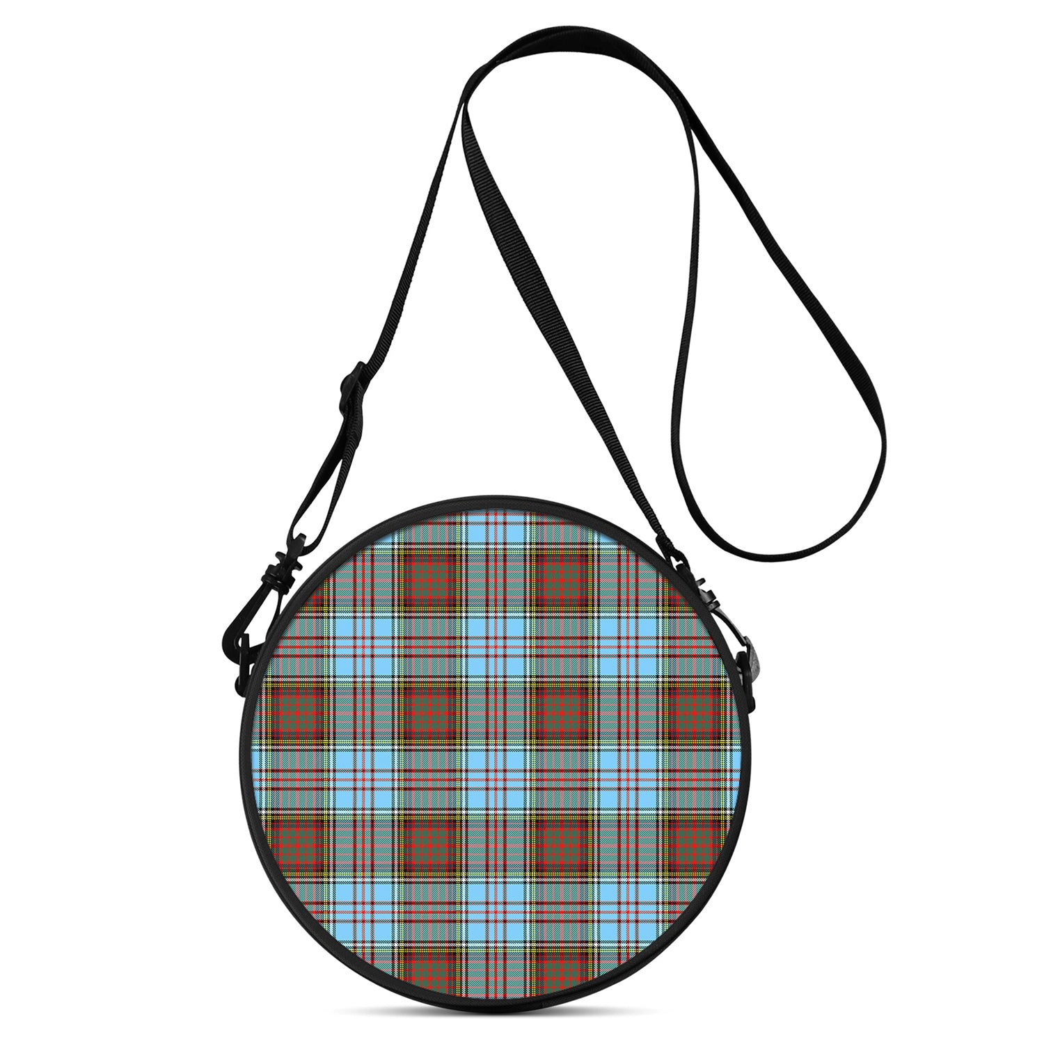 Anderson Ancient Tartan Round Satchel Bags - Tartanvibesclothing