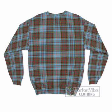 Anderson Ancient Tartan Sweatshirt with Family Crest DNA In Me Style