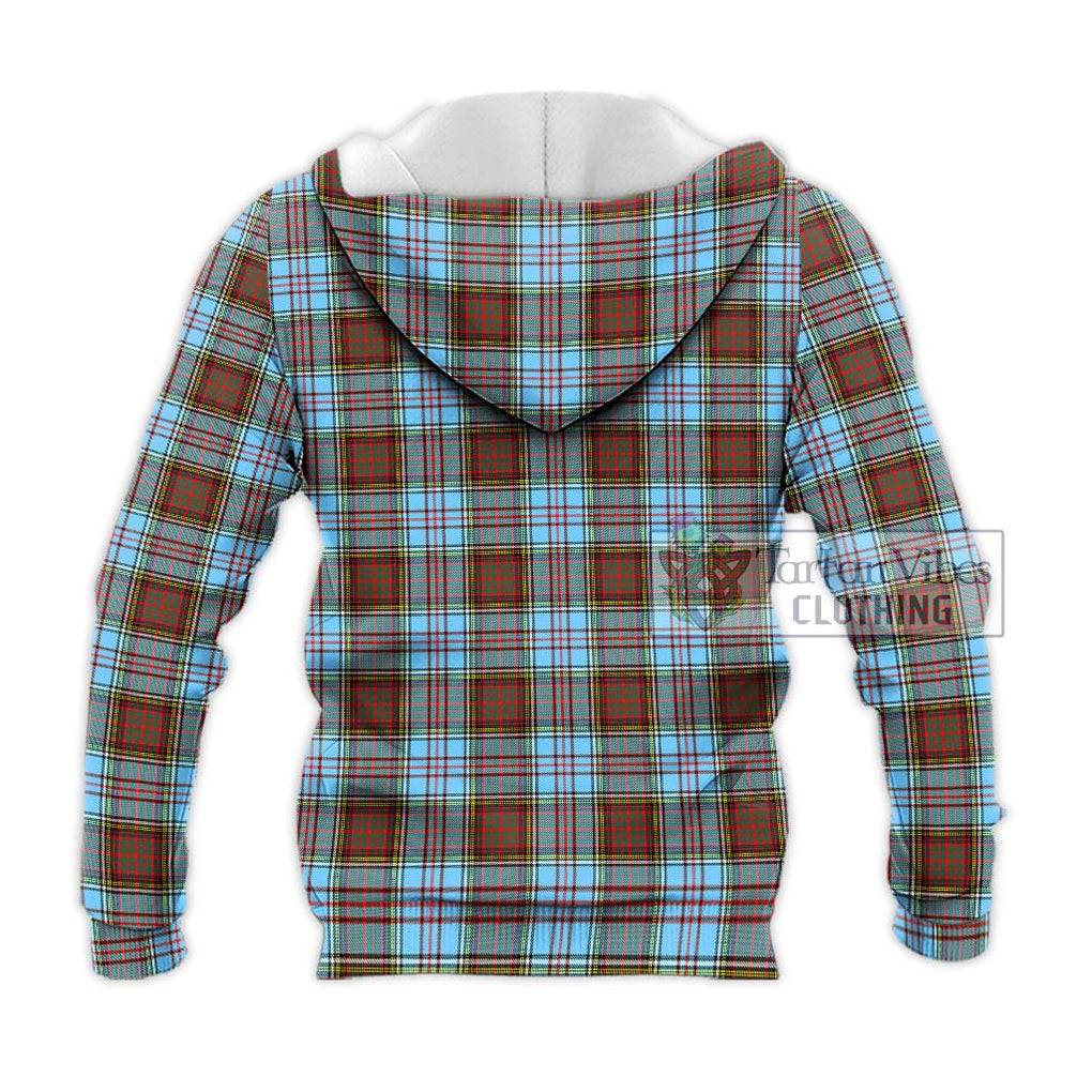 Anderson Ancient Tartan Knitted Hoodie with Family Crest DNA In Me Style - Tartanvibesclothing Shop