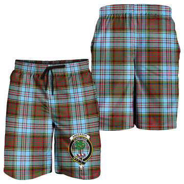 Anderson Ancient Tartan Mens Shorts with Family Crest