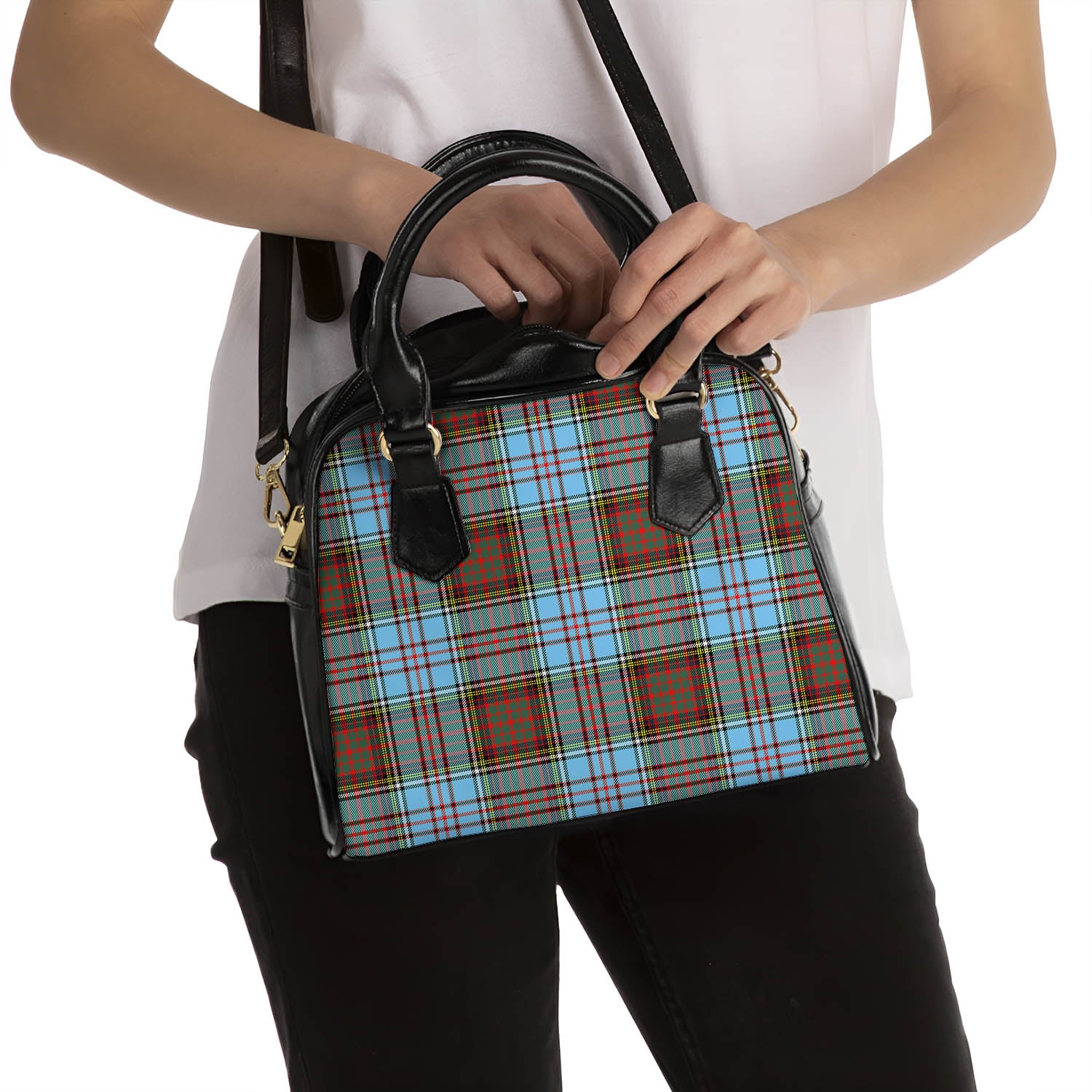 Anderson Ancient Tartan Shoulder Handbags - Tartanvibesclothing