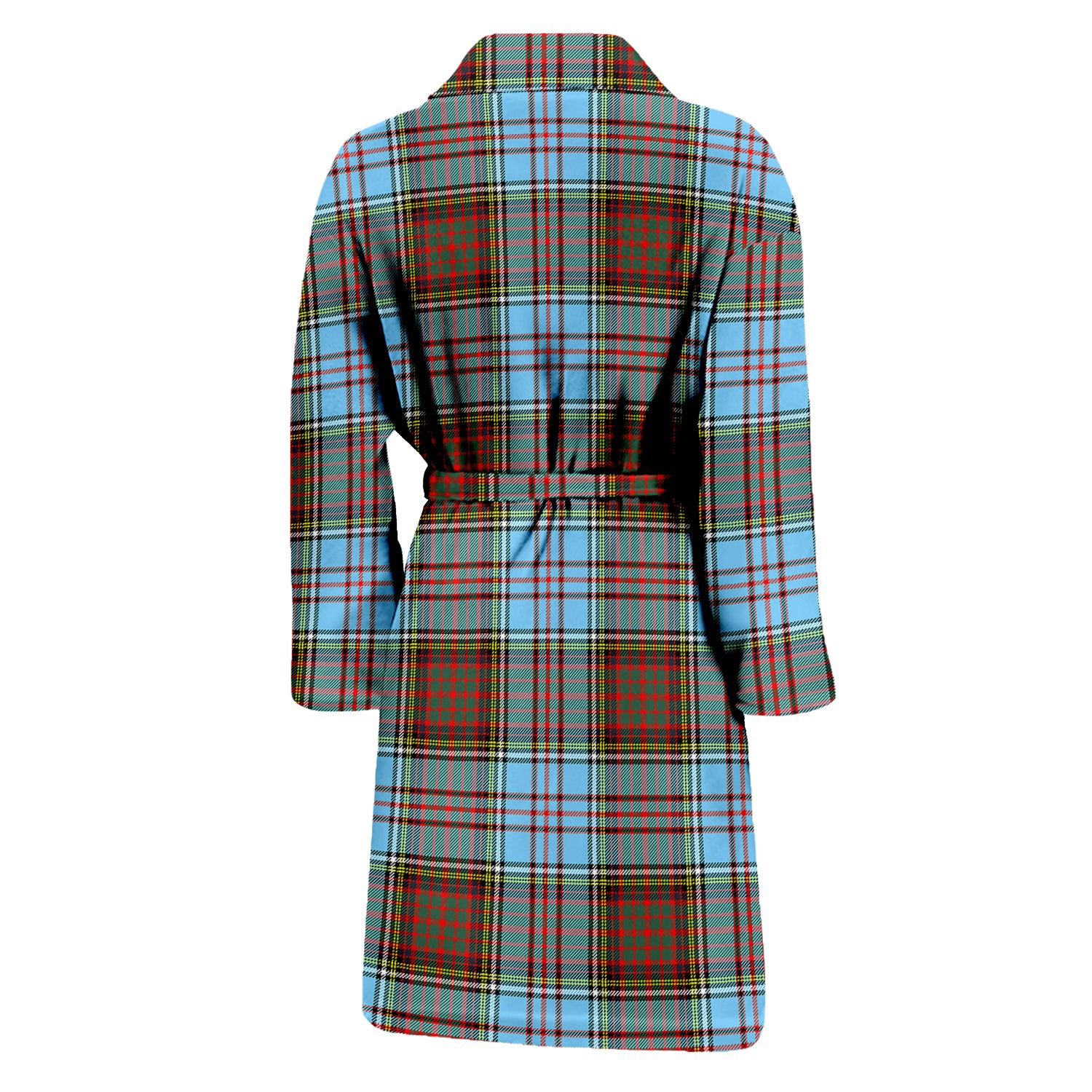 Anderson Ancient Tartan Bathrobe with Family Crest - Tartan Vibes Clothing