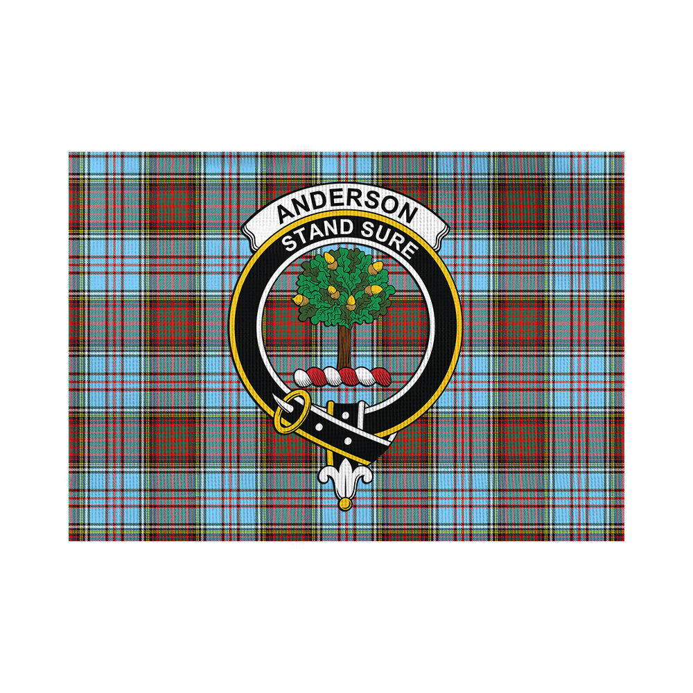 Anderson Ancient Tartan Flag with Family Crest - Tartan Vibes Clothing