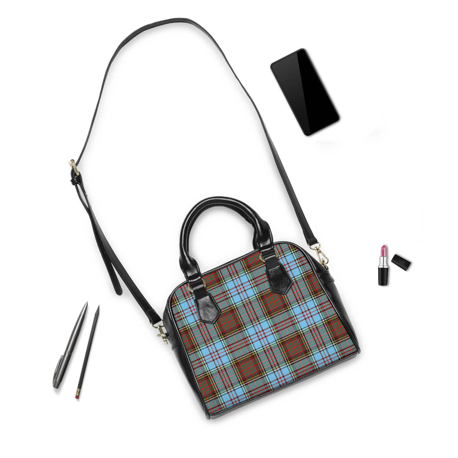 Anderson Ancient Tartan Shoulder Handbags - Tartanvibesclothing