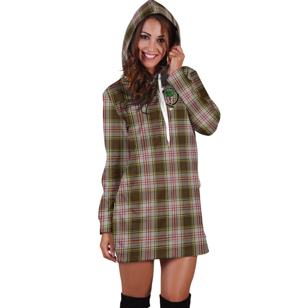 Anderson Dress Tartan Hoodie Dress with Family Crest - Tartan Vibes Clothing