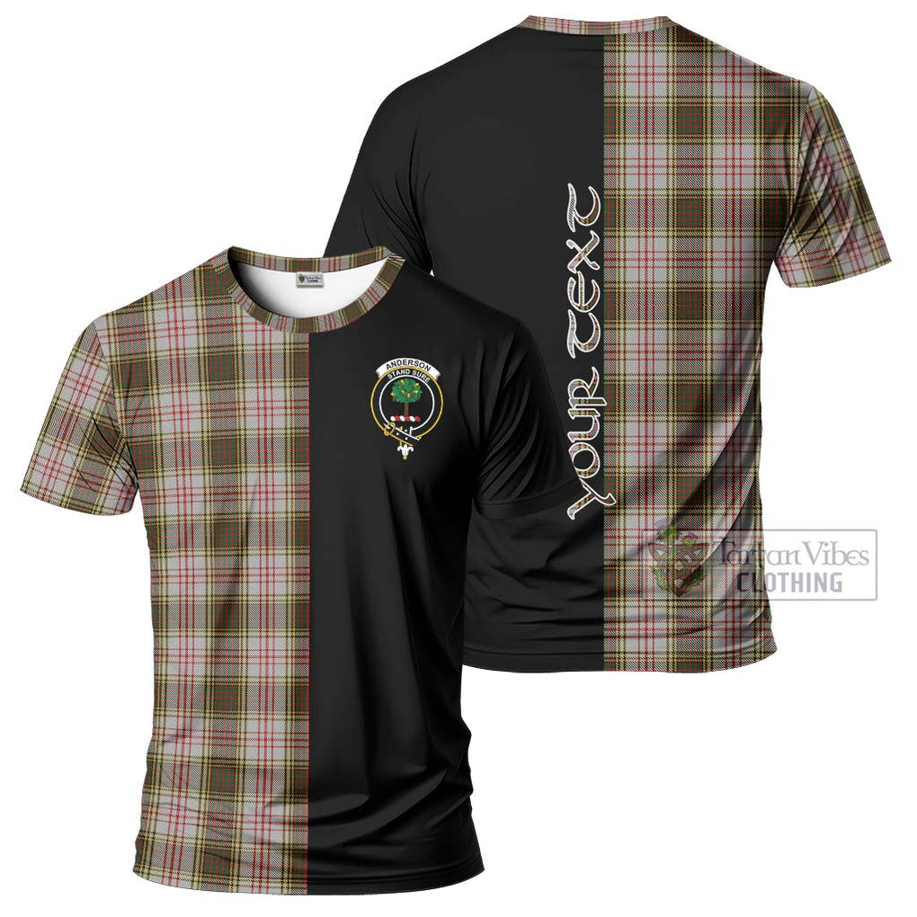 Anderson Dress Tartan T-Shirt with Family Crest and Half Of Me Style Kid's Shirt - Tartanvibesclothing Shop