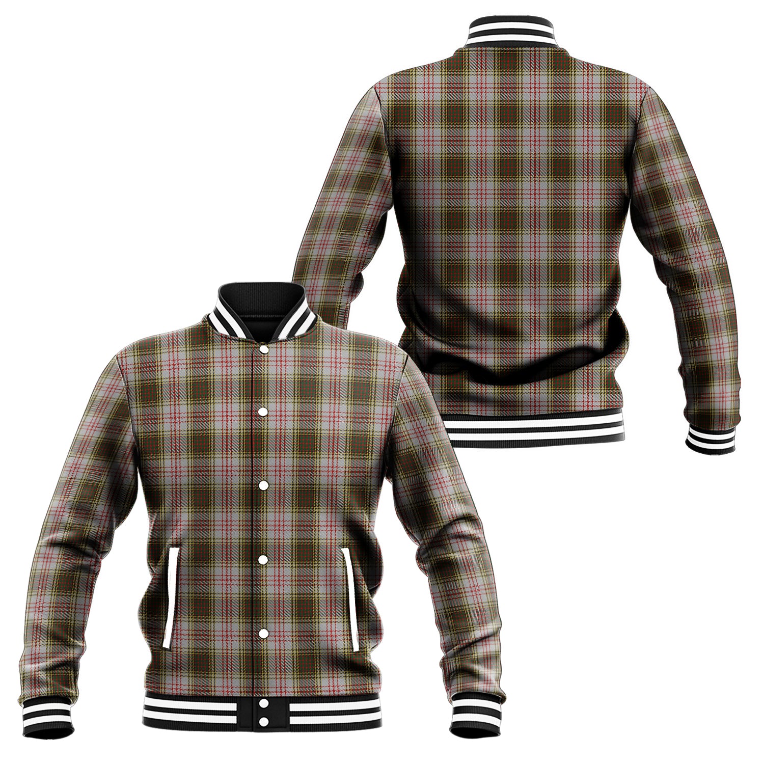 Anderson Dress Tartan Baseball Jacket Unisex - Tartan Vibes Clothing