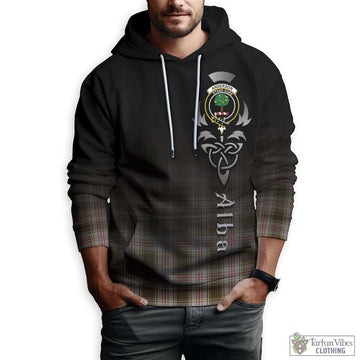 Anderson Dress Tartan Hoodie Featuring Alba Gu Brath Family Crest Celtic Inspired