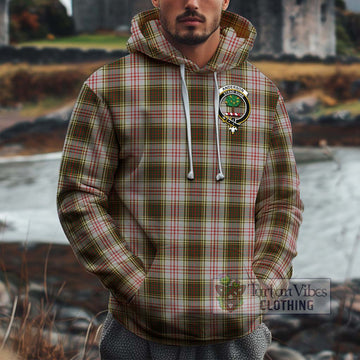 Anderson Dress Tartan Cotton Hoodie with Family Crest