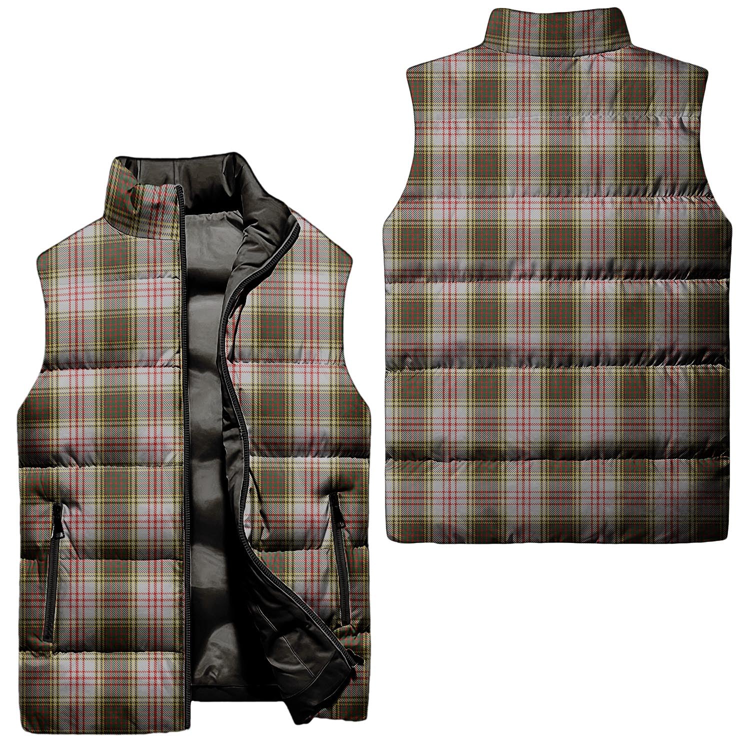 Anderson Dress Tartan Sleeveless Puffer Jacket Unisex - Tartanvibesclothing