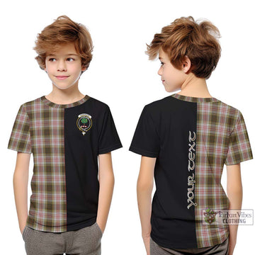 Anderson Dress Tartan Kid T-Shirt with Family Crest and Half Of Me Style