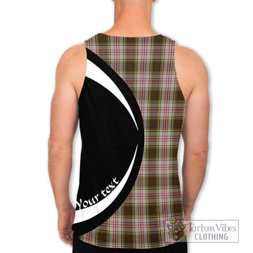 Anderson Dress Tartan Men's Tank Top with Family Crest Circle Style