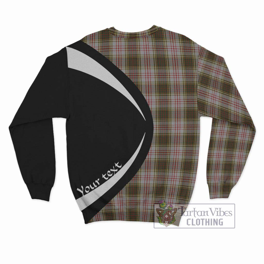 Anderson Dress Tartan Sweatshirt with Family Crest Circle Style - Tartan Vibes Clothing