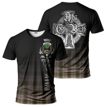 Anderson Dress Tartan T-Shirt Featuring Alba Gu Brath Family Crest Celtic Inspired