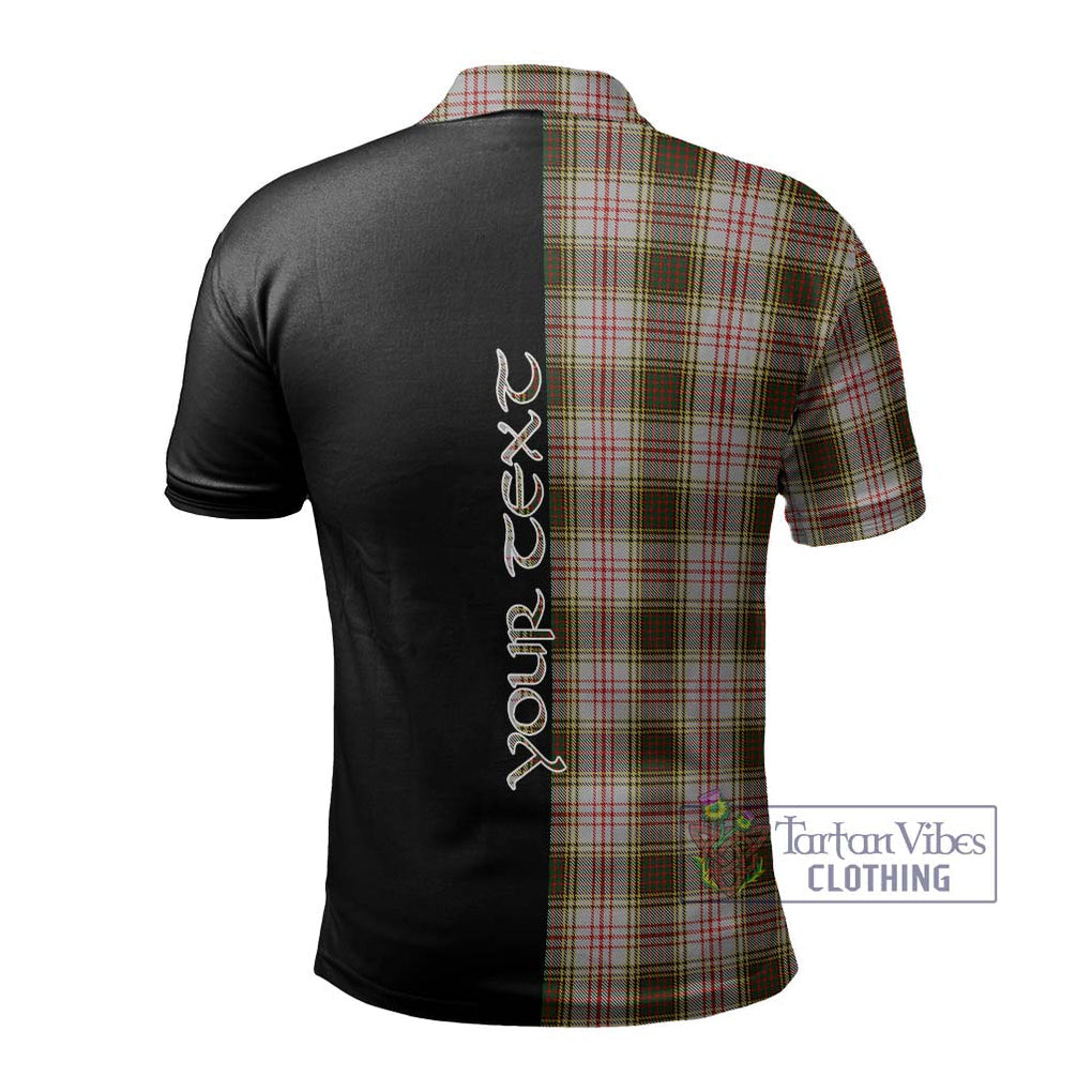 Anderson Dress Tartan Polo Shirt with Family Crest and Half Of Me Style - Tartanvibesclothing Shop