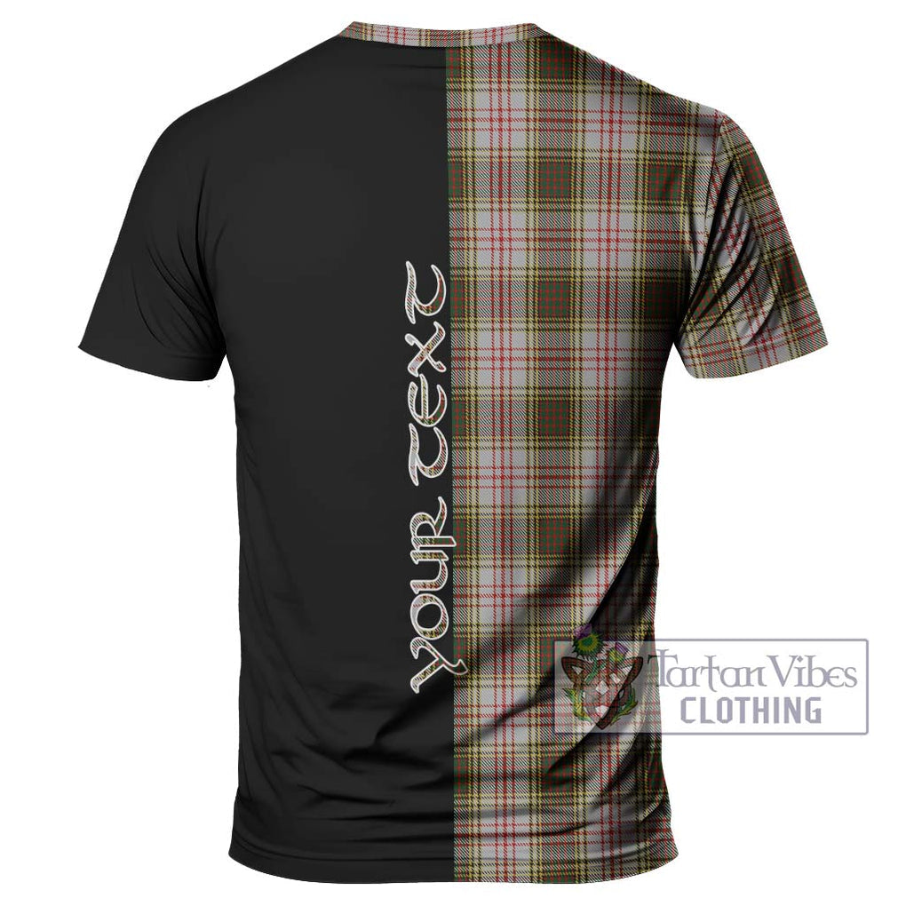 Anderson Dress Tartan T-Shirt with Family Crest and Half Of Me Style - Tartanvibesclothing Shop