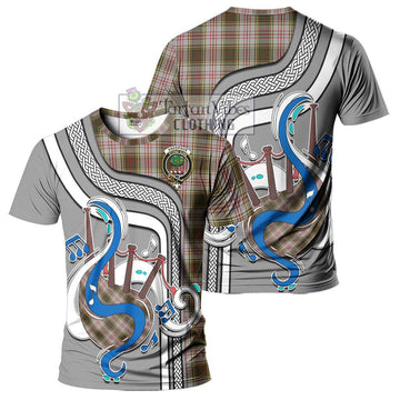 Anderson Dress Tartan T-Shirt with Epic Bagpipe Style