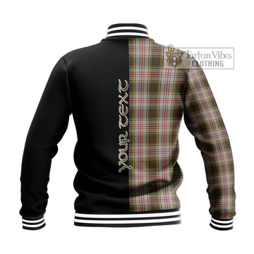 Anderson Dress Tartan Baseball Jacket with Family Crest and Half Of Me Style