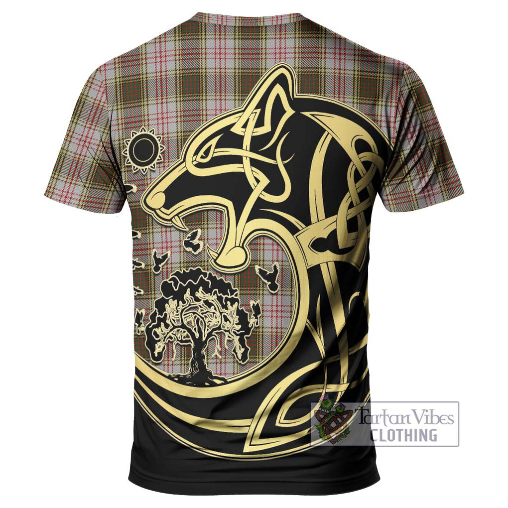 Anderson Dress Tartan T-Shirt with Family Crest Celtic Wolf Style - Tartan Vibes Clothing