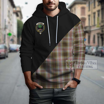 Anderson Dress Tartan Hoodie with Family Crest and Military Logo Style