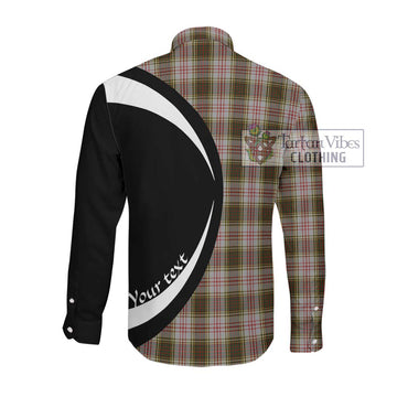 Anderson Dress Tartan Long Sleeve Button Up with Family Crest Circle Style