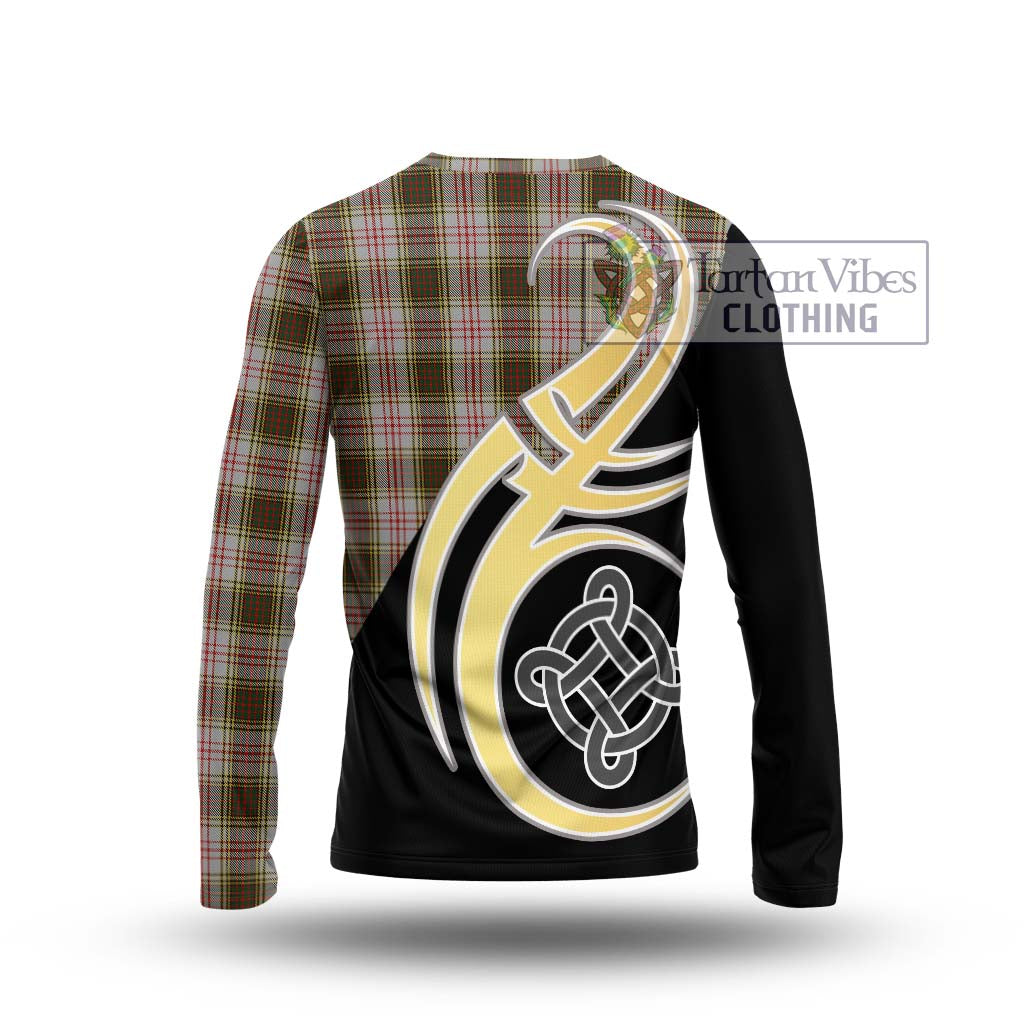 Anderson Dress Tartan Long Sleeve T-Shirt with Family Crest and Celtic Symbol Style - Tartan Vibes Clothing