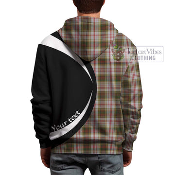 Anderson Dress Tartan Hoodie with Family Crest Circle Style