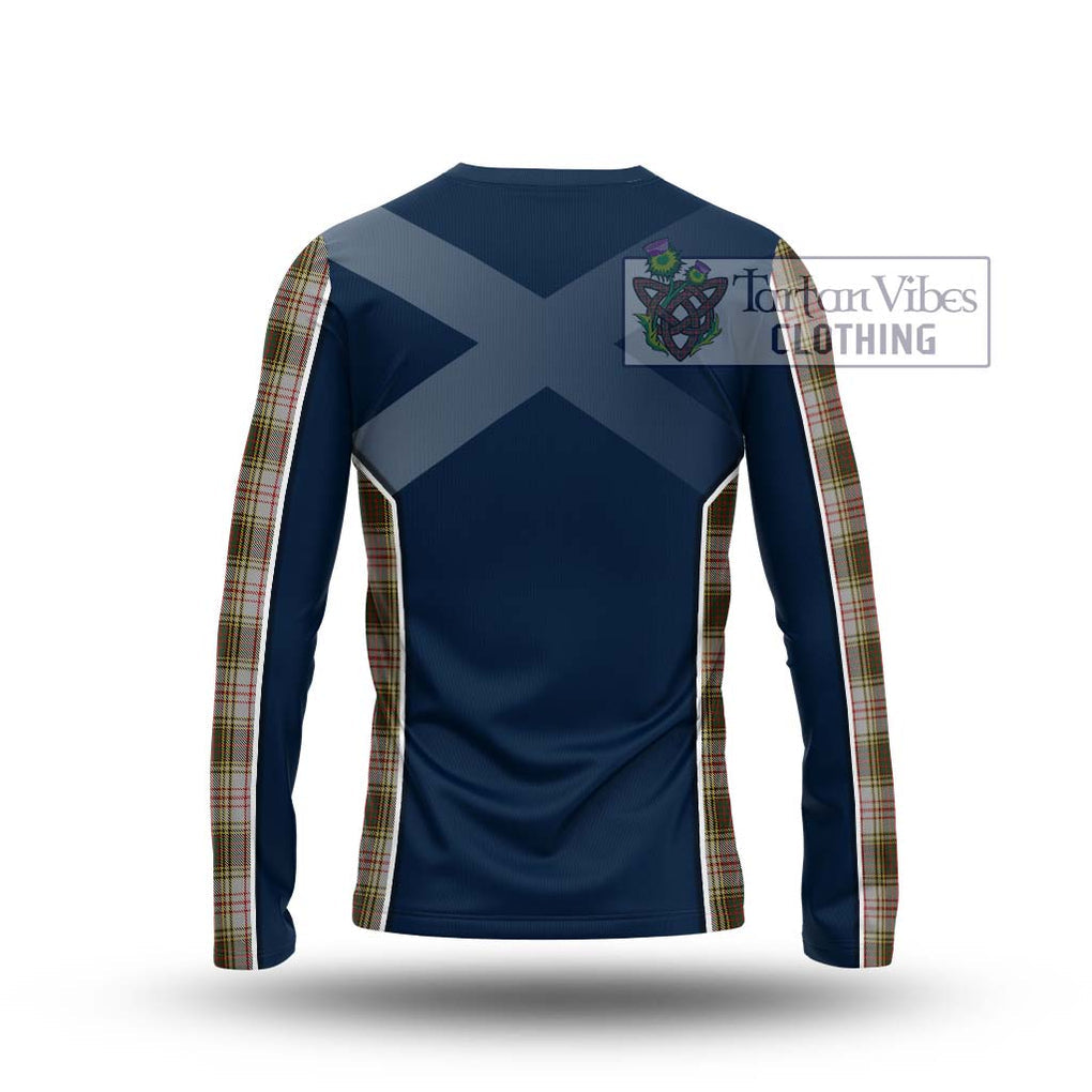 Anderson Dress Tartan Long Sleeve T-Shirt with Family Crest and Lion Rampant Vibes Sport Style - Tartan Vibes Clothing