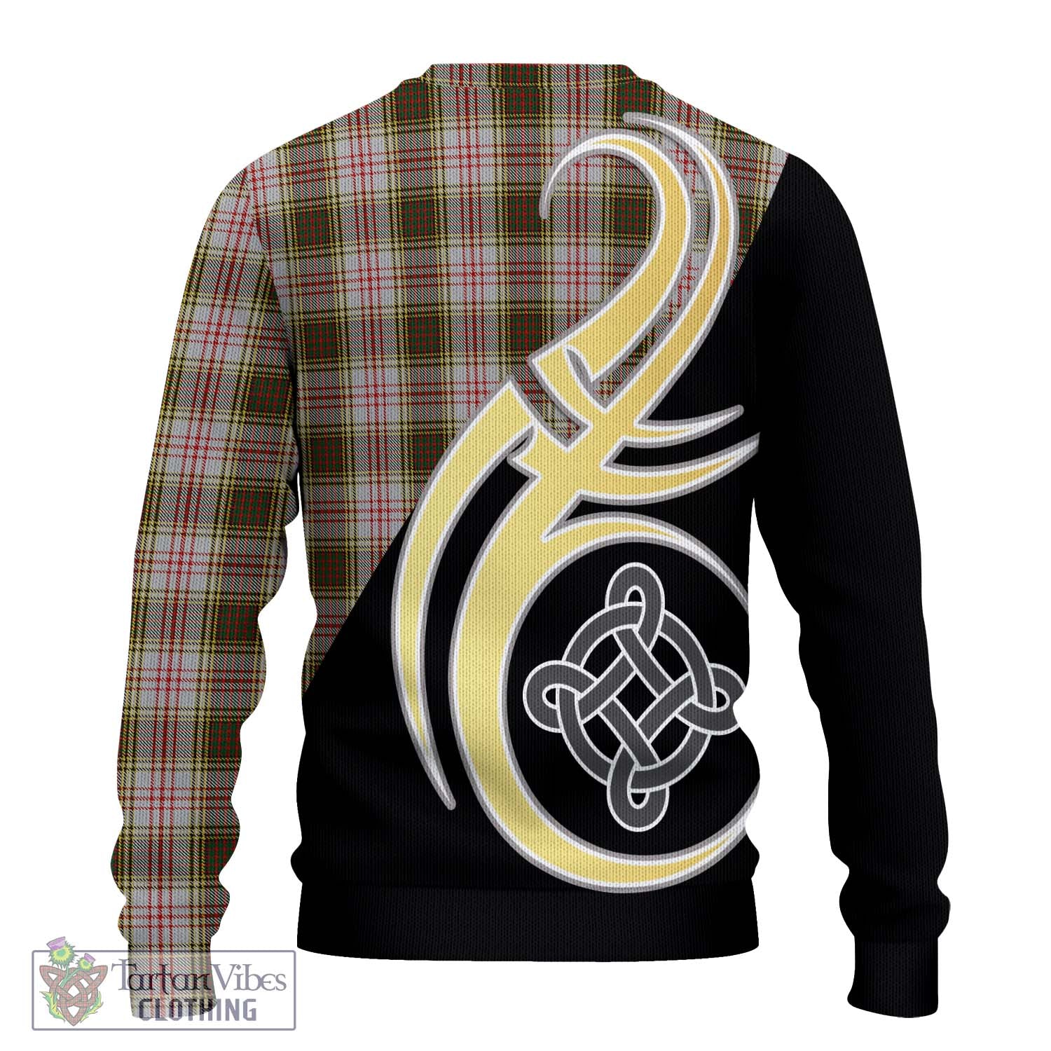 Anderson Dress Tartan Knitted Sweater with Family Crest and Celtic Symbol Style - Tartan Vibes Clothing