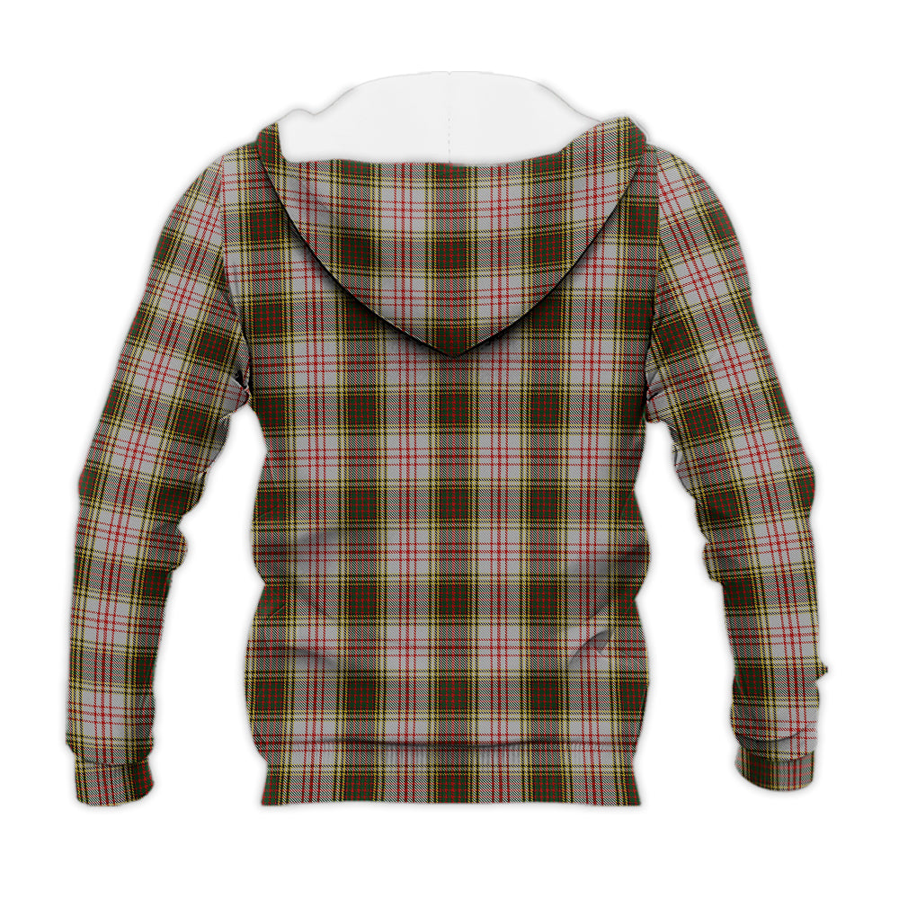 Anderson Dress Tartan Knitted Hoodie with Family Crest - Tartanvibesclothing