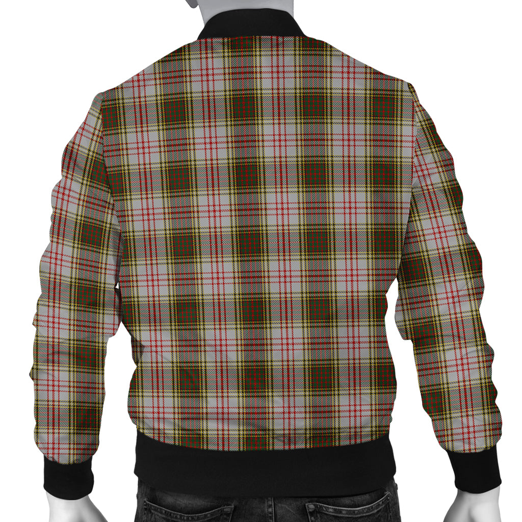 Anderson Dress Tartan Bomber Jacket with Family Crest - Tartanvibesclothing