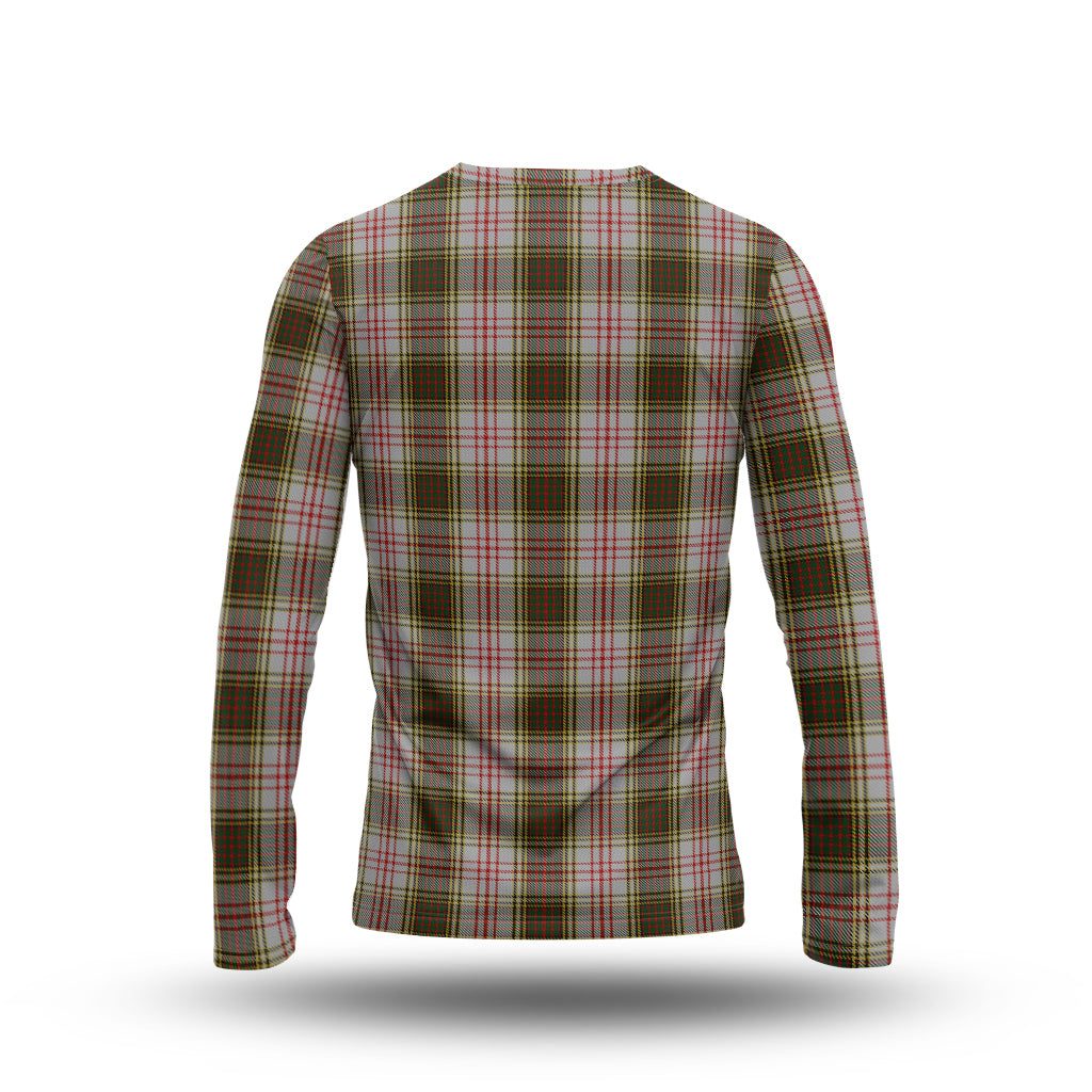 Anderson Dress Tartan Long Sleeve T-Shirt with Family Crest - Tartanvibesclothing