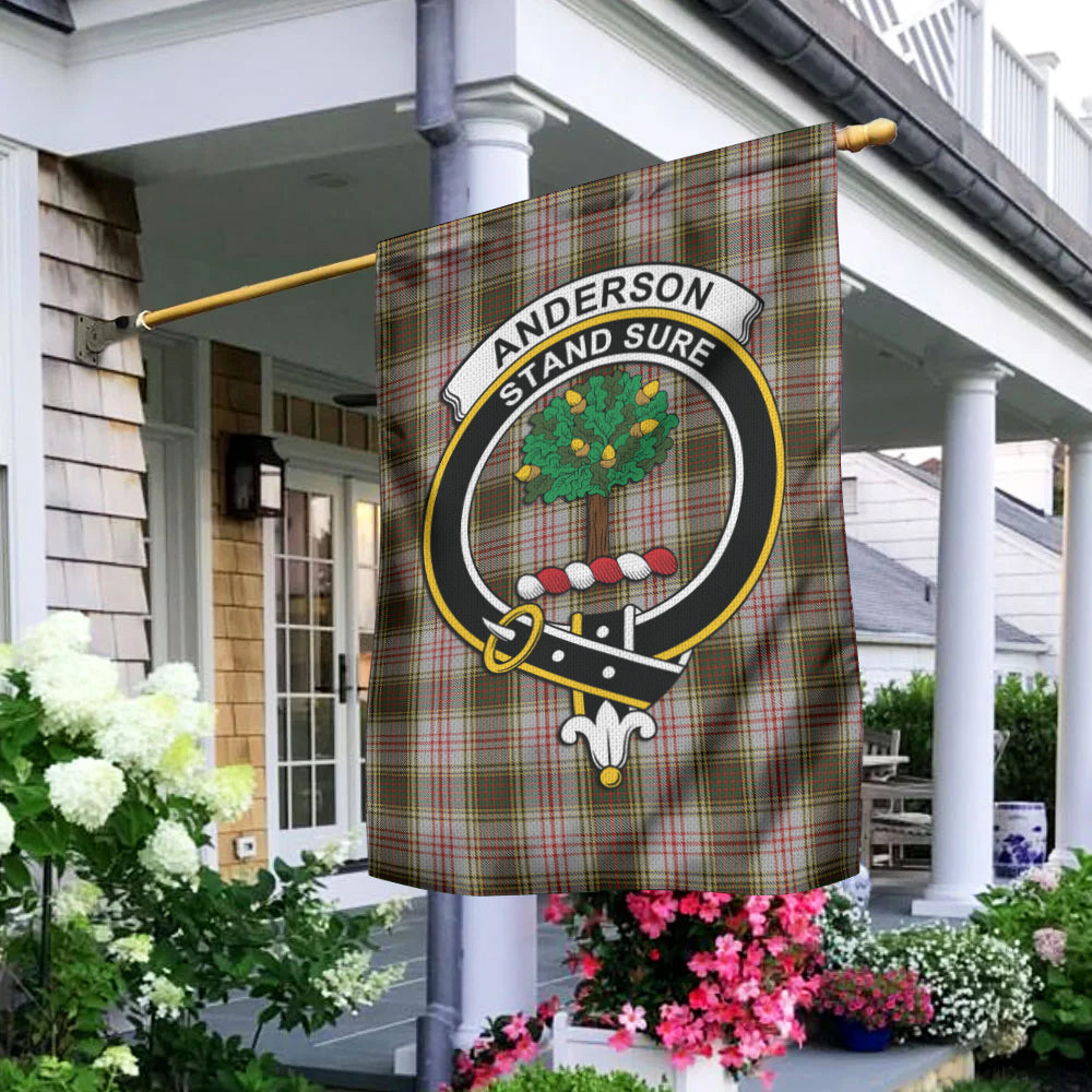 Anderson Dress Tartan Flag with Family Crest - Tartan Vibes Clothing