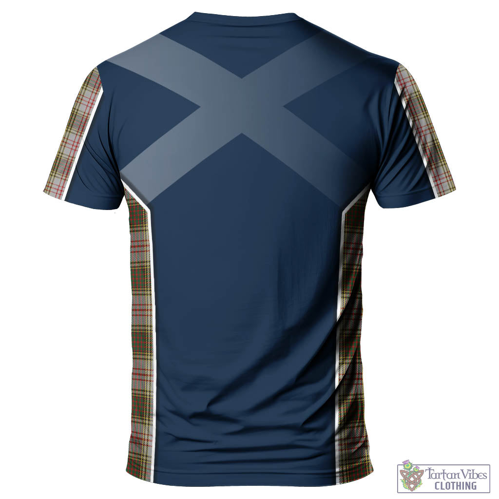 Tartan Vibes Clothing Anderson Dress Tartan T-Shirt with Family Crest and Scottish Thistle Vibes Sport Style