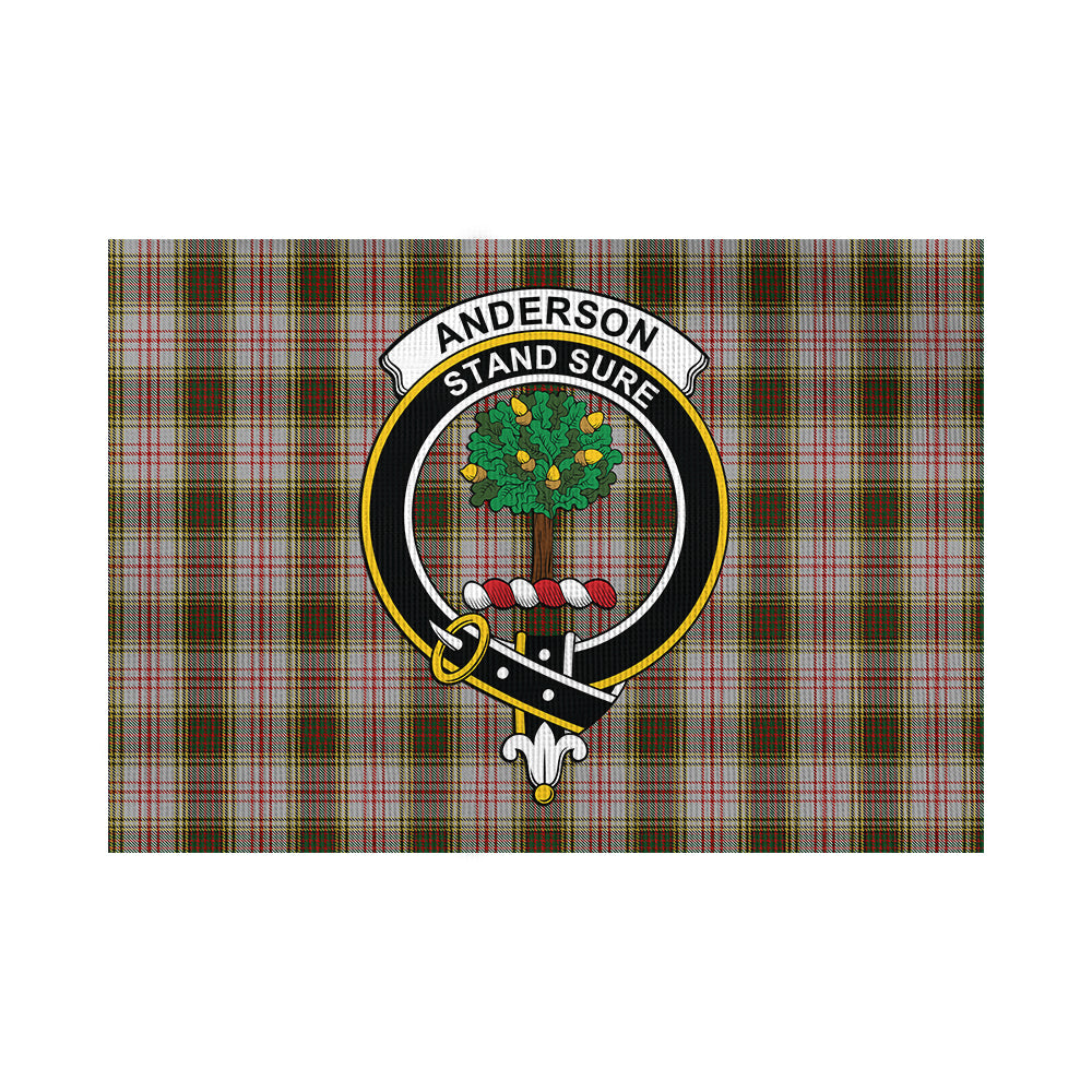 Anderson Dress Tartan Flag with Family Crest - Tartan Vibes Clothing