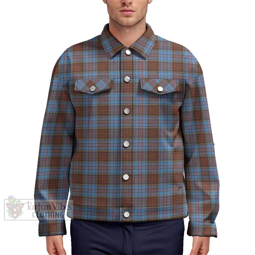 Anderson Modern Tartan Unisex Lapel Cotton Jacket Unisex - Tartan Vibes Clothing