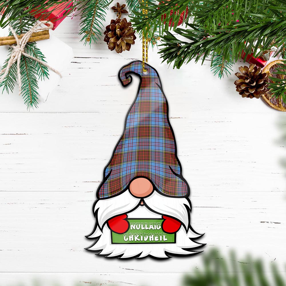 Anderson Modern Gnome Christmas Ornament with His Tartan Christmas Hat - Tartan Vibes Clothing