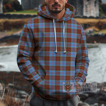 Anderson Modern Tartan Cotton Hoodie