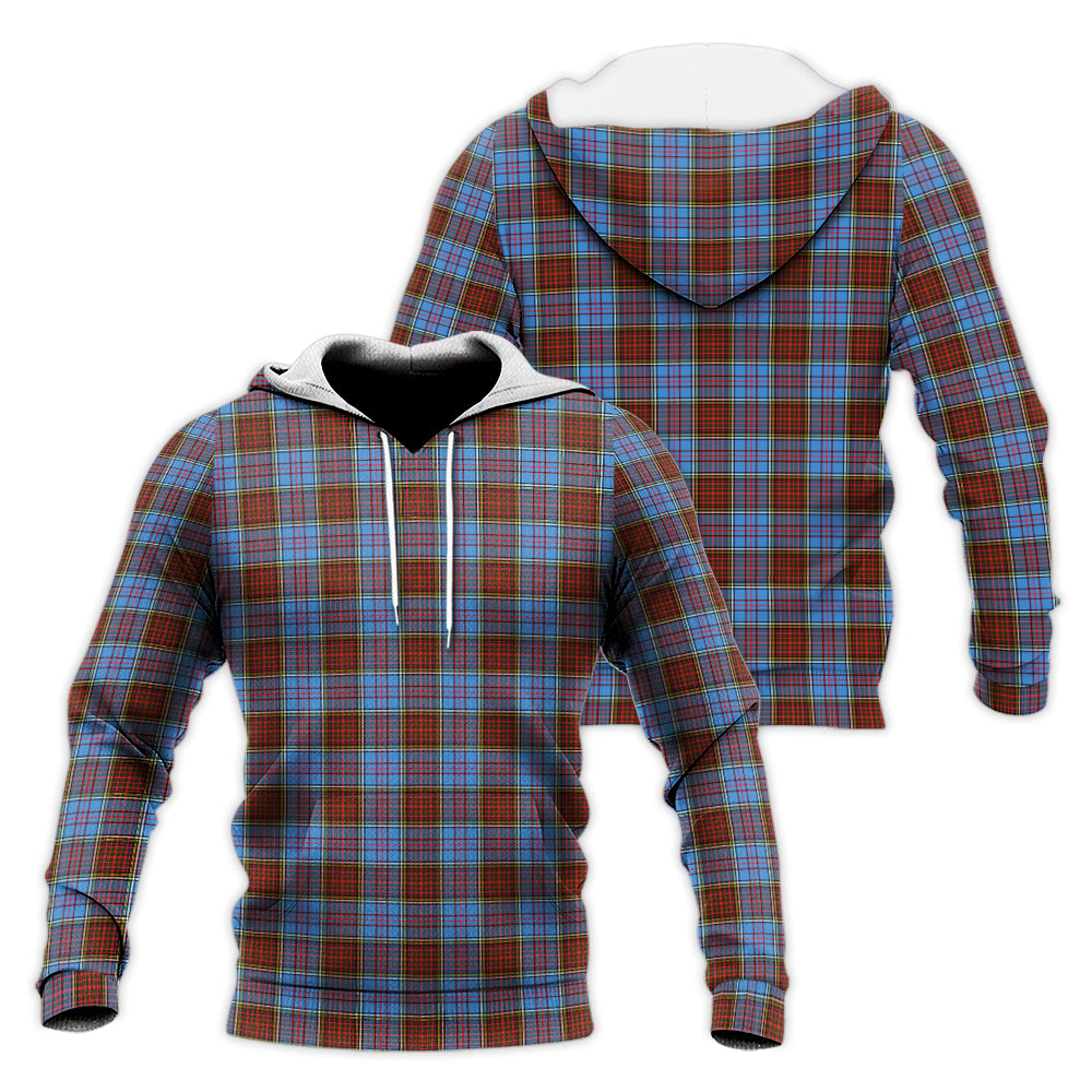 Anderson Modern Tartan Knitted Hoodie Unisex Knitted Hoodie - Tartanvibesclothing