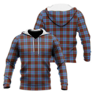 Anderson Modern Tartan Knitted Hoodie