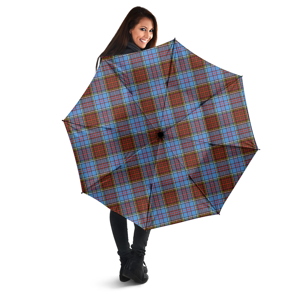 Anderson Modern Tartan Umbrella - Tartanvibesclothing