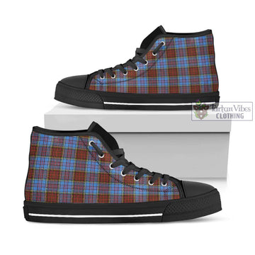 Anderson Modern Tartan High Top Shoes