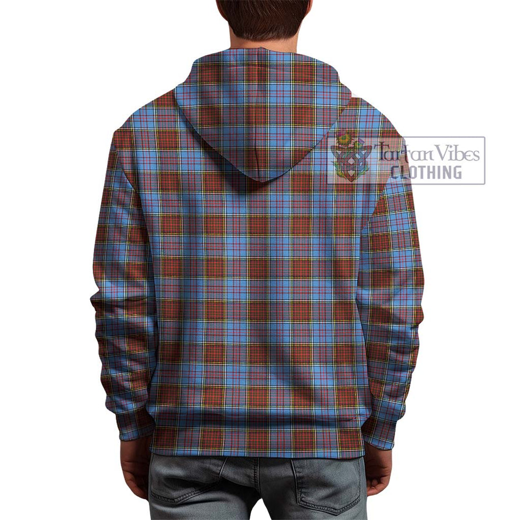 Anderson Modern Tartan Hoodie with Family Crest DNA In Me Style - Tartanvibesclothing Shop