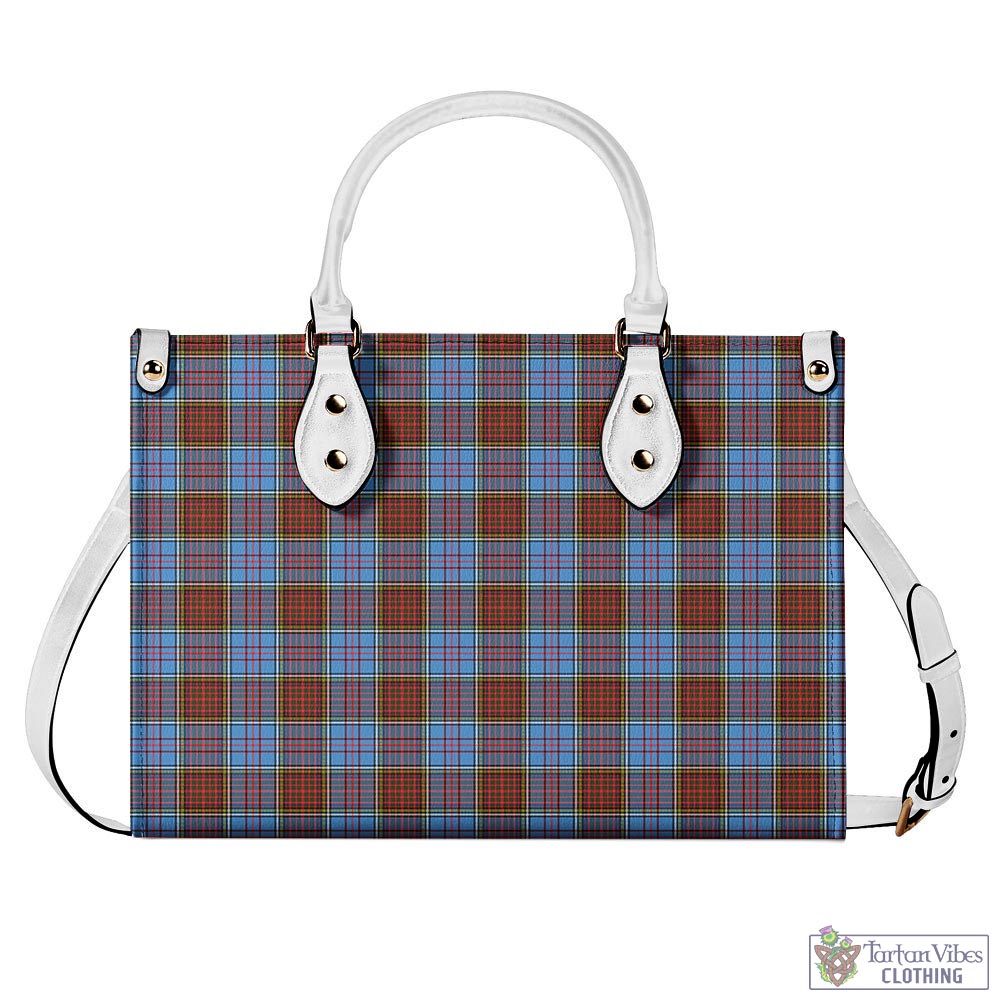 Tartan Vibes Clothing Anderson Modern Tartan Luxury Leather Handbags