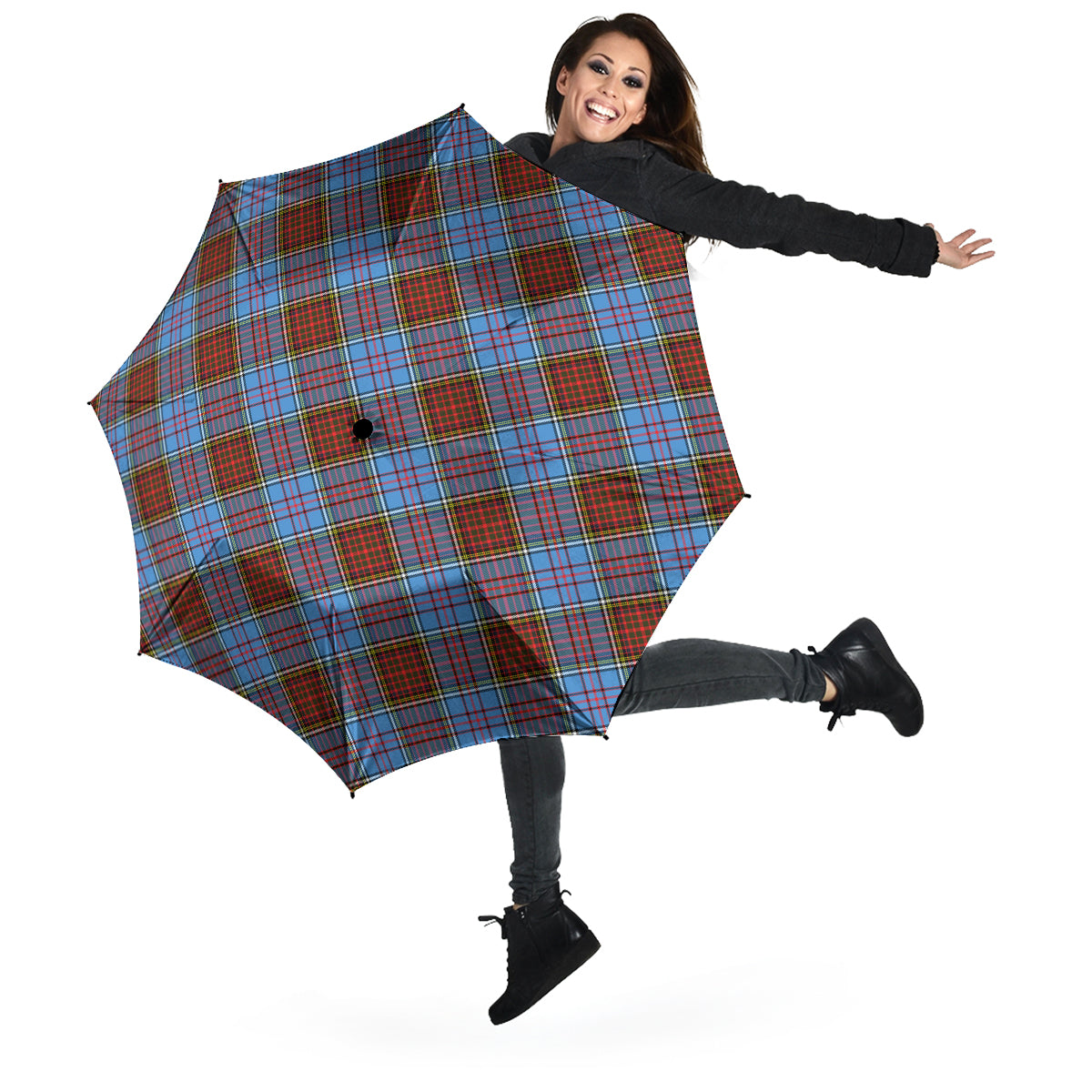 Anderson Modern Tartan Umbrella - Tartanvibesclothing