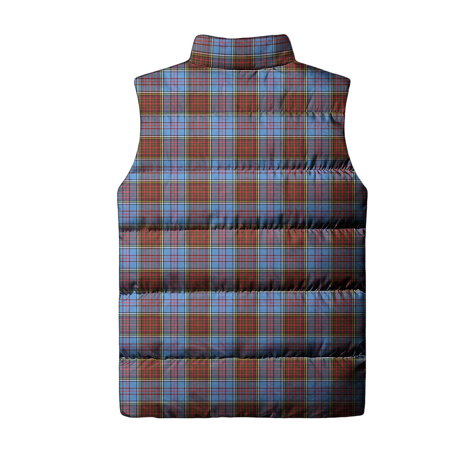 Anderson Modern Tartan Sleeveless Puffer Jacket - Tartanvibesclothing